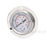 Y-100ZT軸向帶前邊壓力表