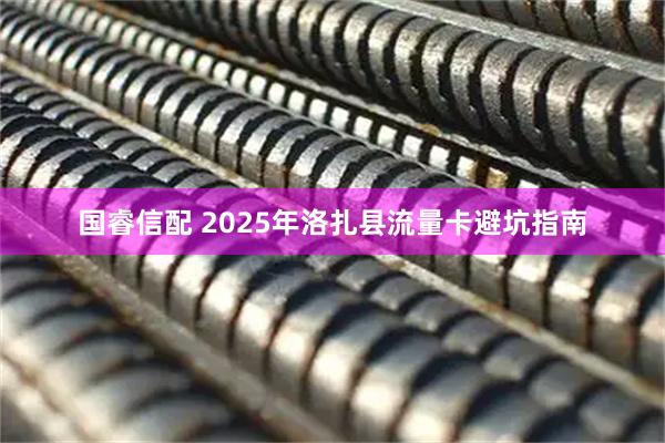 国睿信配 2025年洛扎县流量卡避坑指南