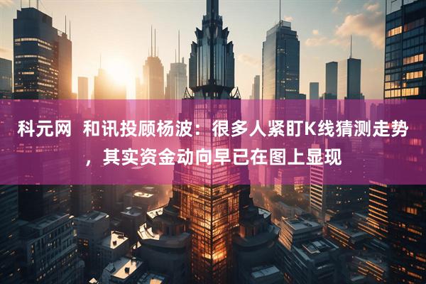 科元网 和讯投顾杨波:很多人紧盯K线猜测走势,其实资金动向早已在图上显现